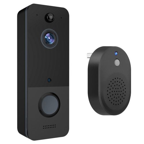 Wireless Smart WiFi Video Doorbell Security Phone Door Ring Intercom Camera Two Way Audio Night Vision 720P Motion Detection Battery Operated Wireless Smart WiFi Video Doorbell Security Phone Door Ring Intercom Camera Two Way Audio Night Vision 720P Motion Detection Battery Operated